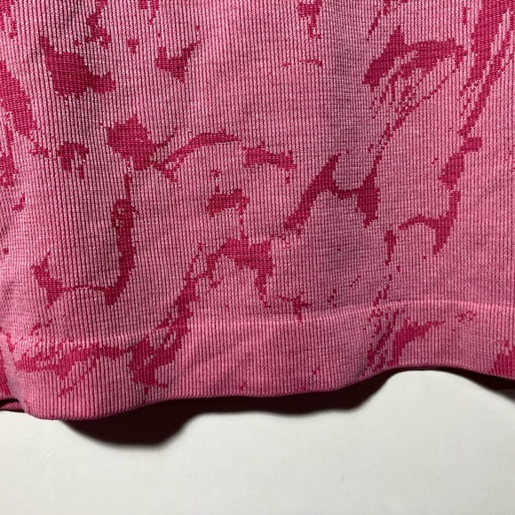 Lululemon Swiftly Tech Short Sleeve Crew Top Heathered Bon Bon Size 8 - Picture 9 of 16